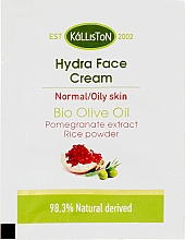 Парфумерія, косметика Крем для жирної шкіри - Kalliston Hydra Active Face Cream For Oily Skin (пробник)