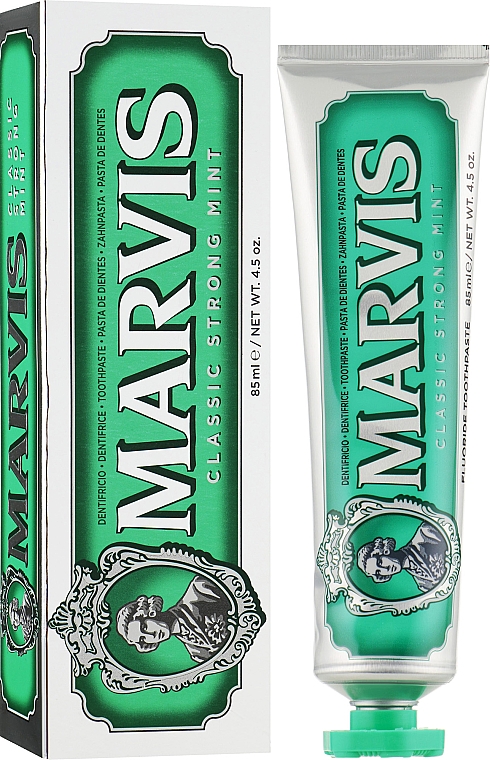 Зубная паста "Классическая мята" с ксилитолом - Marvis Classic Strong Mint — фото N2