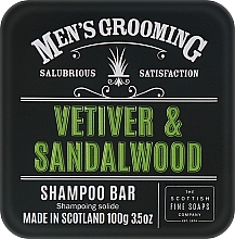 Духи, Парфюмерия, косметика Шампунь для волос "Ветивер и сандал" - Scottish Fine Soaps Mens Grooming Vetiver & Sandalwood Shampoo Bar