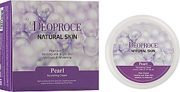 Духи, Парфюмерия, косметика Питательный крем с жемчугом - Deoproce Natural Skin Pearl Nourishing Cream