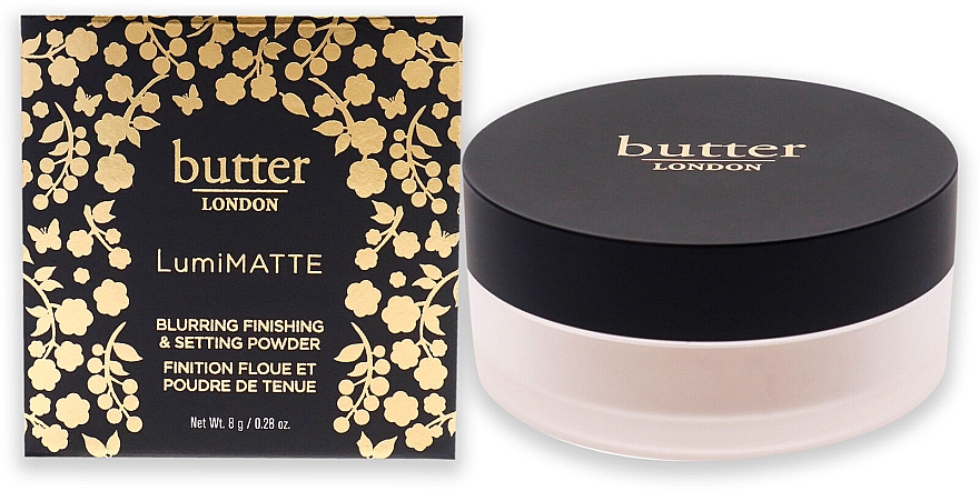 Пудра для лица - Butter London LumiMatte Blurring Finishing & Setting Powder — фото N1
