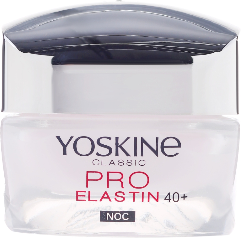 Нічний крем для нормальної та комбінованої шкіри - Yoskine Classic Pro-Elastin Face Cream 40+ — фото N2