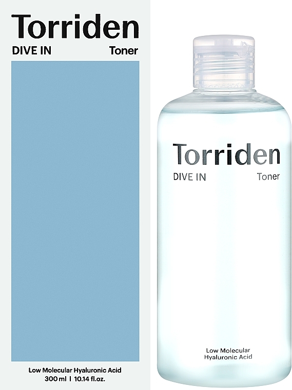 Тонер з гіалуроновою кислотою - Torriden DIVE-IN Low Molecular Hyaluronic Acid Toner — фото N3