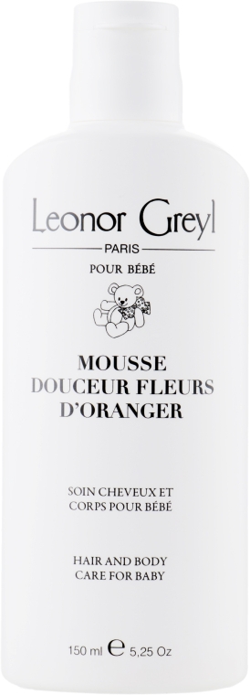 Детский шампунь для волос и кожи - Leonor Greyl Mousse Douceur Fleurs D'Oranger — фото N2