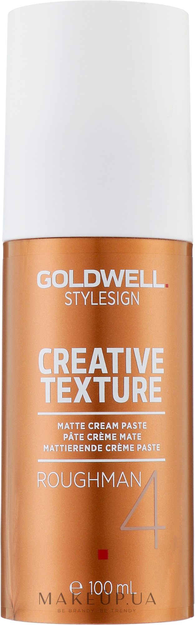 Матовая-кремовая паста для волос - Goldwell Style Sign Creative Texture Roughman — фото 100ml