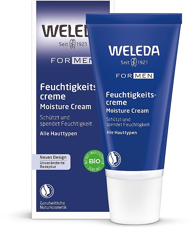 Чоловічий зволожуючий крем для обличчя - Weleda Feuchtigkeitscreme — фото N3