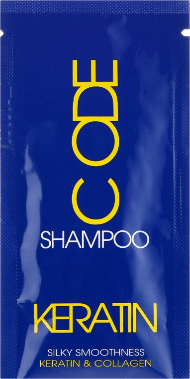 Шампунь для волосся з кератином - Stapiz Keratin Code Shampoo (пробник)