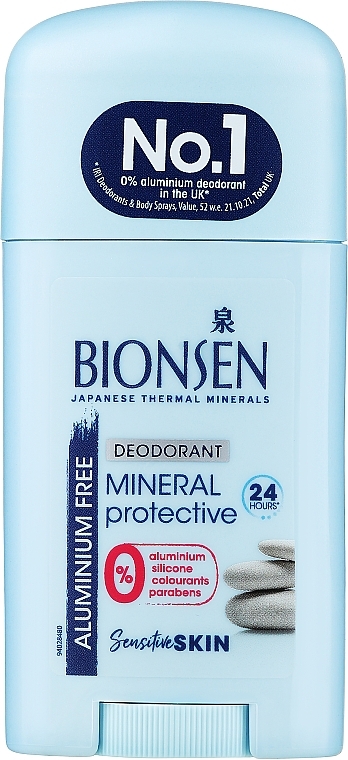Дезодорант-стік "Мінеральний захист" - Bionsen Mineral Protective Sensitive Skin — фото N1