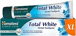 Зубная паста отбеливающая - Himalaya Herbals Gum Expert Total White XL Toothpaste — фото N1