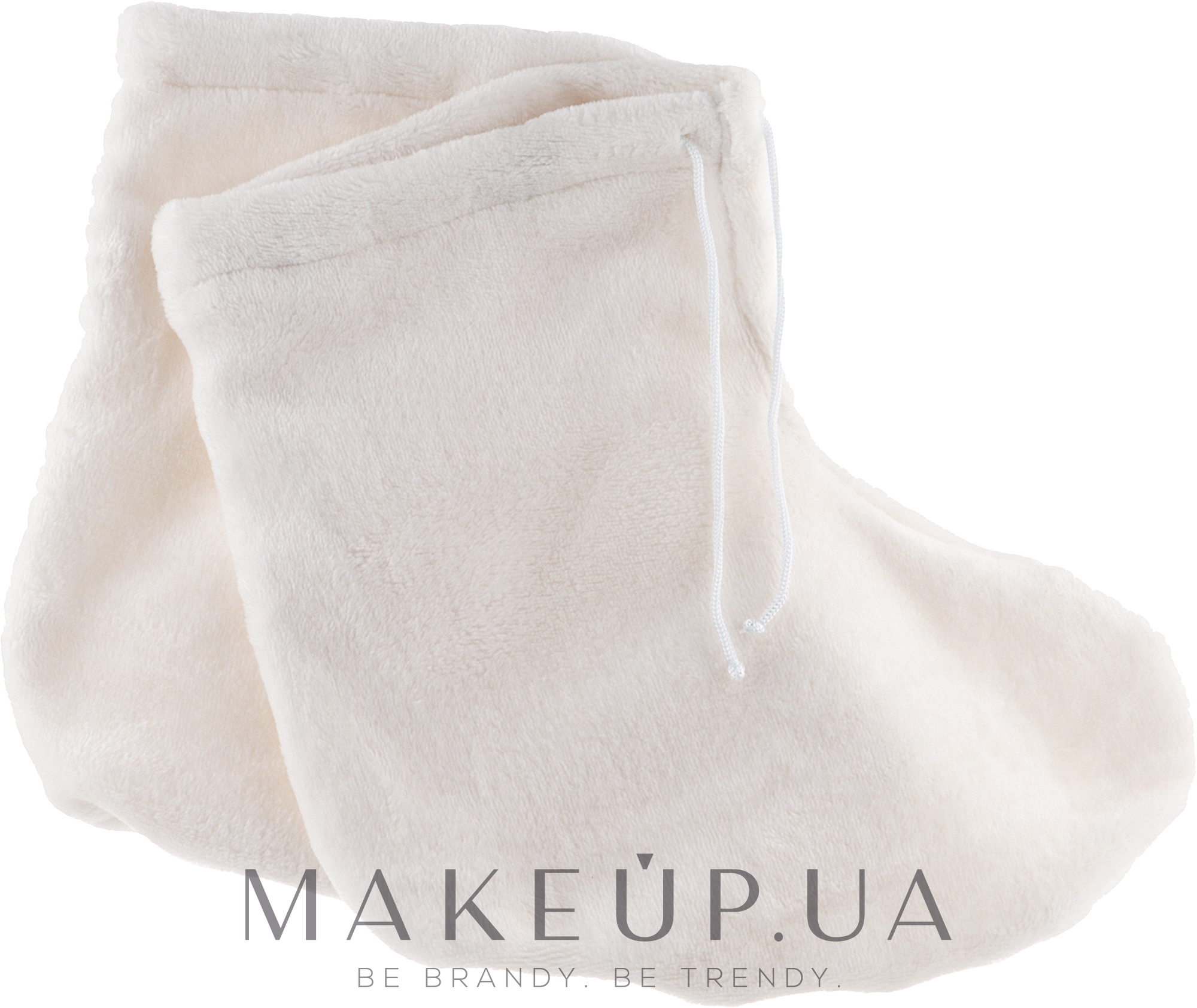 Носки для парафинотерапии махровые, молочные - Tufi Profi Premium — фото 2шт