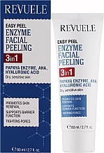 Пиллинг энзимный для лица 3в1 - Revuele Easy Peel Enzyme Facial Peeling 3in1 — фото N2