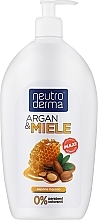 Рідке мило для рук з Аргановою олією та медом - Neutro Derma — фото N1