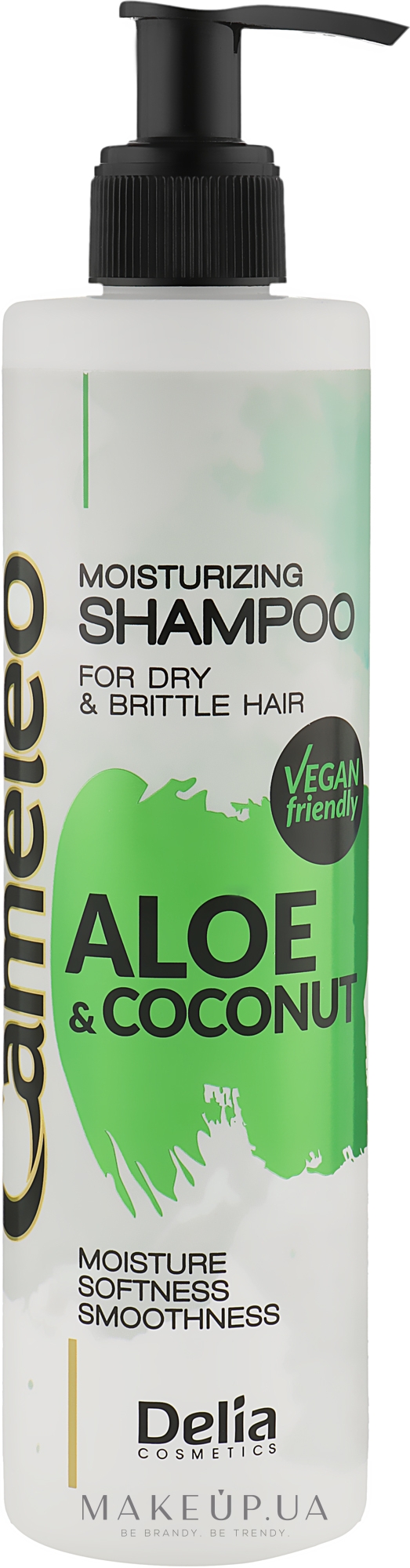 Шампунь для волос - Delia Cosmetics Cameleo Aloe And Coconut Moisturizing Shampoo — фото 250ml