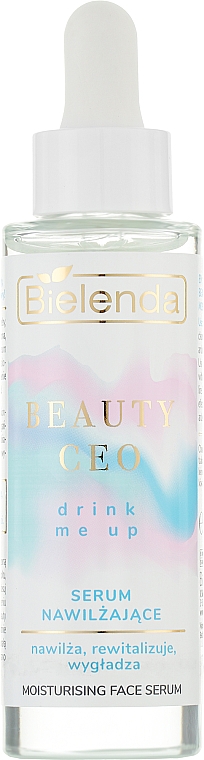 Зволожувальна сироватка для обличчя - Bielenda Beauty CEO Drink Me Up Serum — фото N1