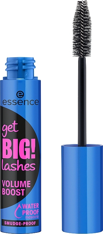 Тушь для ресниц объемная водостойкая - Essence Get Big! Lashes volume boost mascara waterproof — фото N2