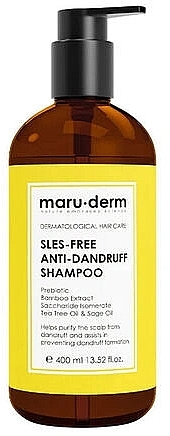 Шампунь для волосся проти лупи - Maruderm Cosmetics Sles-Free Anti-Dandruff Shampoo — фото N1