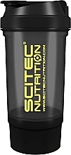 Шейкер 500 мл, черный - Scitec Nutrition Shaker Tr Scitec Old Dark Opaque — фото N1