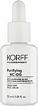 Духи, Парфюмерия, косметика Очищающая сыворотка для лица - Korff Purifying NC-DG Face Serum