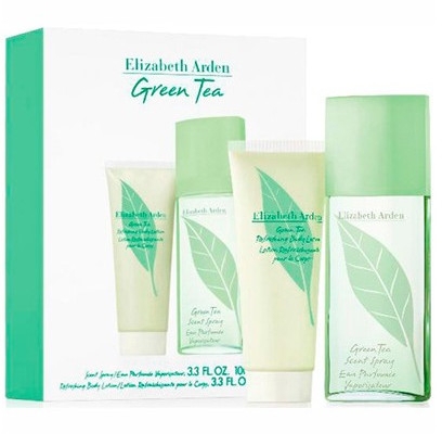 Elizabeth Arden Green Tea - Набор (edp/100ml + b/l/100ml) — фото N1