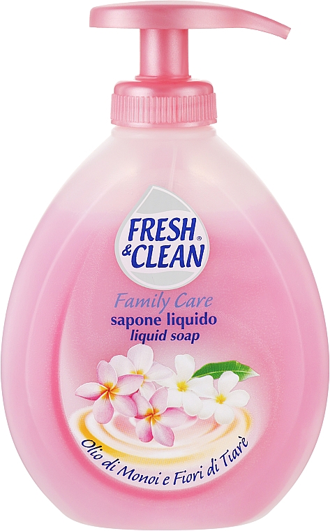 Мыло для рук "Масло Монони и цветы тиаре " - Fresh&Clean Oil Monoi Soap — фото N1