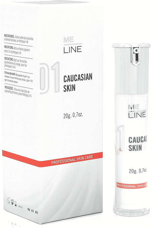 Активна кислотна маска-пілінг - Me Line 01 Caucasian Skin — фото N1