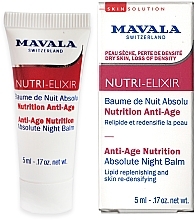 Парфумерія, косметика Нічний бальзам - Mavala SkinSolution Nutri-Elixir Anti-Age Nutrition Absolute Night Balm (пробник)