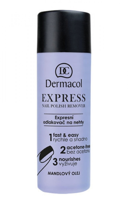 Средство для удаления лака - Dermacol Express Nail Polish Remover — фото N1