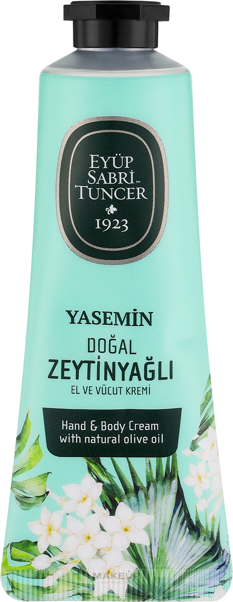 Парфюмированный крем для рук и тела с пчелиным воском и маслом ши - Eyup Sabri Tuncer Jasmine Cream — фото 50ml