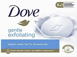 Крем-мыло "Нежное отшелушивание" - Dove Gentle Exfoliating Beauty Cream Bar — фото N1