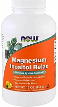 Пищевая добавка "Магний и инозитол" - Now Foods Magnesium Inositol Relax Powder — фото N1