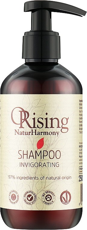 Стимулювальний шампунь - Orising Natur Harmony Invigorating Shampoo — фото N2