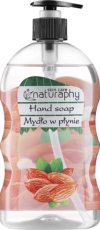 Рідке мило для рук з олією мигдаля - Bluxcosmetics Naturaphy Hand Soap — фото N1