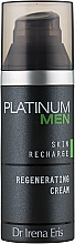 Парфумерія, косметика Нічна сиворотка, усуваюча ознаки втоми - Dr. Irena Eris Platinum Men Recharge Serum Night