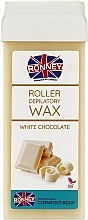 Віск для депіляції в картриджі "Білий шоколад" - Ronney Wax Cartridge White Chocolate — фото N1