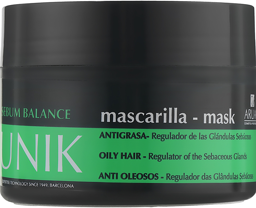 Маска для жирного волосся - Arual Unik Sebum Balance Mask — фото N1