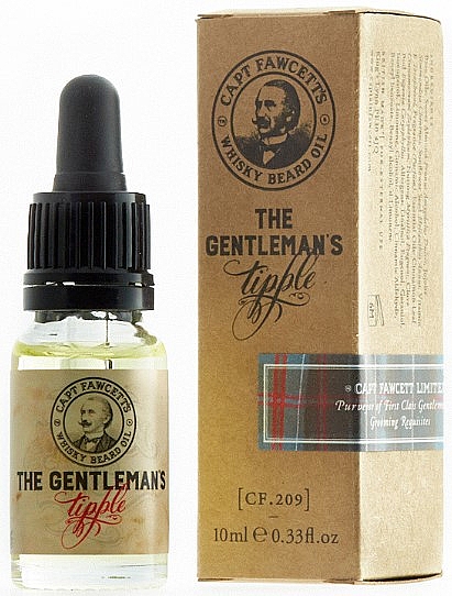 Масло для бороды - Captain Fawcett The Gentleman's Tipple Whiskey Beard Oil — фото N1