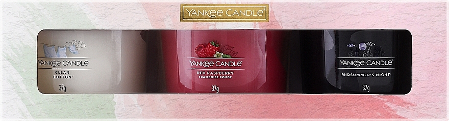 Набор - Yankee Candle Mini Set (candle/3x37g)  — фото N1