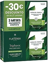 Парфумерія, косметика Подвійний набір засобів проти випадання волосся - Rene Furterer Triphasic Progressive