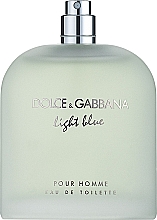 Духи, Парфюмерия, косметика Dolce & Gabbana Light Blue Pour Homme - Туалетная вода (тестер без крышечки)