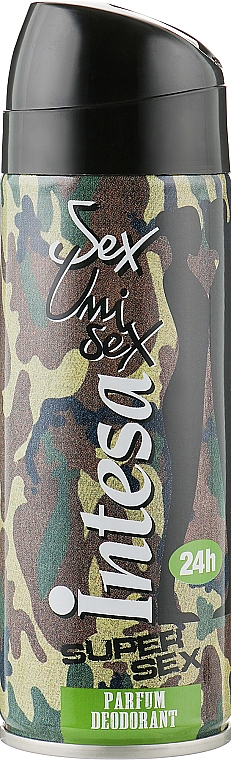 Дезодорант-спрей парфюмированный 24 часового действия "Supersex" - Intesa Unisex Parfum Deodorant Supersex 24