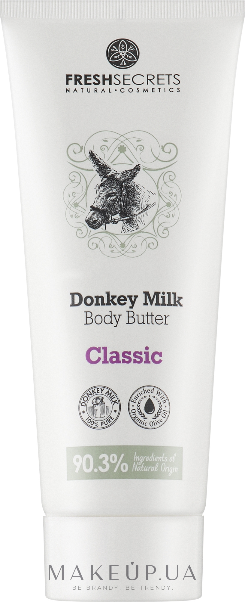 Масло для тела "Classic" с ослиным молоком - Madis Fresh Secrets Body Butter — фото 200ml
