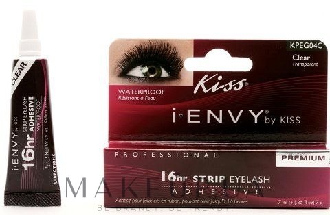 клей для накладных ресниц strip eyelash adhesive kiss