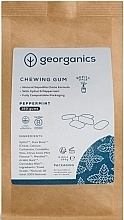 Парфумерія, косметика Жувальна гумка "М'ята перцева" - Georganics Natural Chewing Gum Refill English Peppermint (змінний блок)