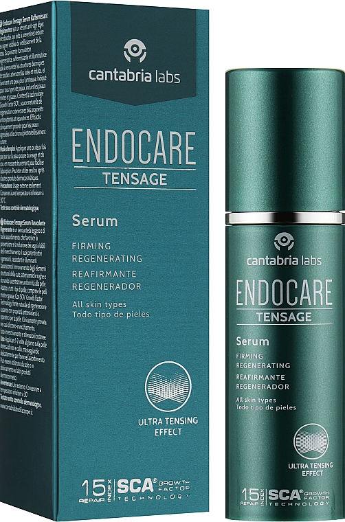 Регенерувальна ліфтинг-сироватка для обличчя - Cantabria Labs Endocare Tensage Serum — фото N2