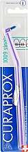 Духи, Парфюмерия, косметика Монопучковая зубная щетка "Single CS 1009", фиолетовая с синими ворсинками - Curaprox