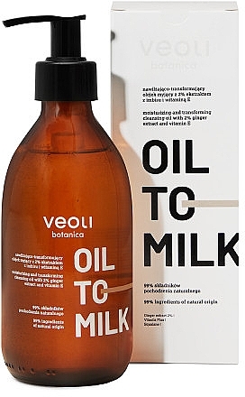 Зволожувально-трансформувальна очищувальна олія для тіла - Veoli Botanica Oil To Milk — фото N2