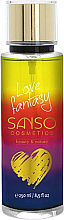 Парфумерія, косметика Міст для тіла "Любовна фантазія" - Sanso Cosmetics Love Fantasy Body Spray