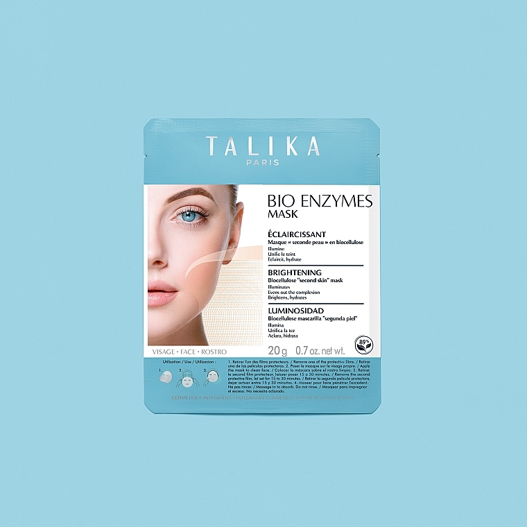 Освітлювальна маска для обличчя - Talika Bio Enzymes Brightening Mask — фото N2