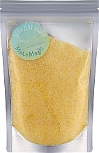  Сіль для ванни з шимером та олією кокоса "Ананас" - Makemagic Bath Salt — фото N1