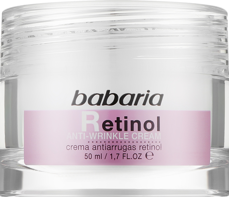 Крем для обличчя "Ретинол" - Babaria Retinol Anti-Wrinkle Cream — фото N1